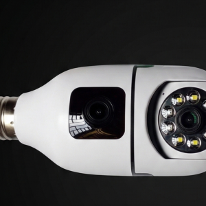 স্মার্ট WiFi IP ক্যামেরা ডুয়েল লেন্স|