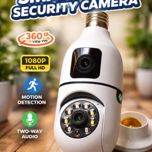 স্মার্ট WiFi IP ক্যামেরা ডুয়েল লেন্স